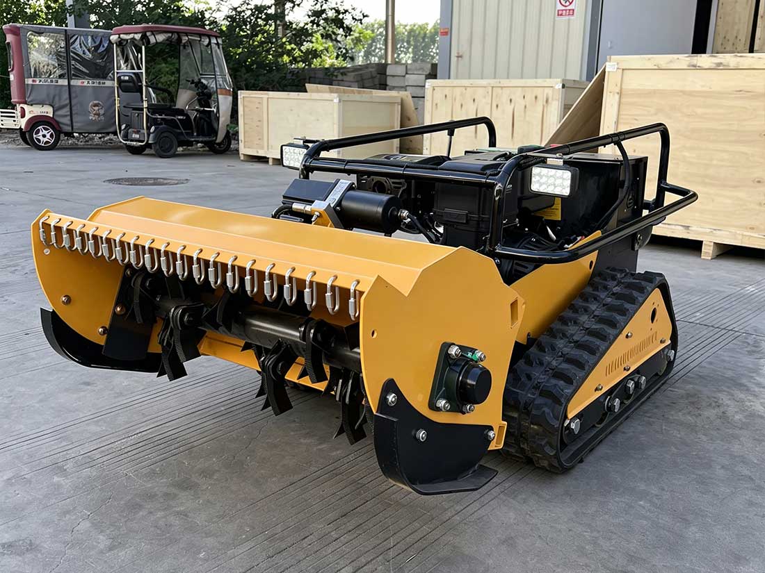 Embankment Mower Success Story: Safer Cutting on Difficult Terrain