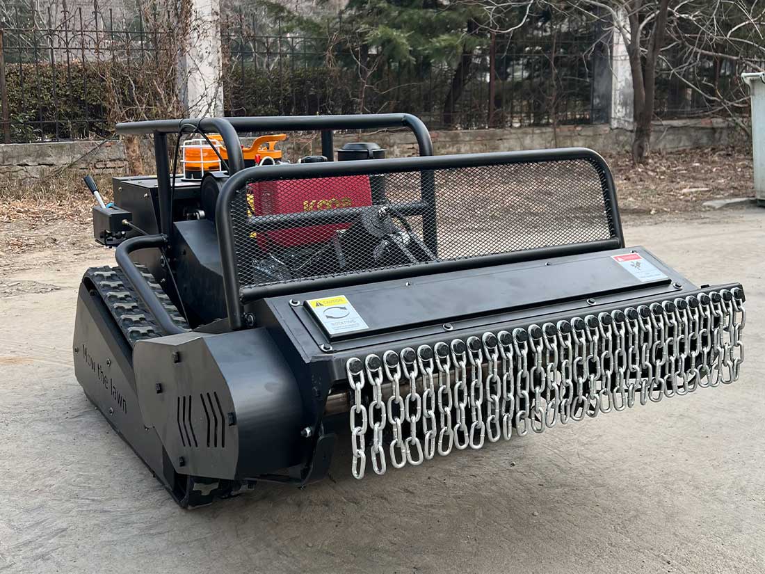 Lawn mower Case Study: How Remote-Controlled Mowing Tackled Difficult Terrain